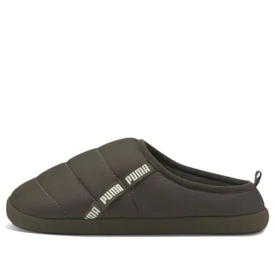 Puma Scuff Slippers 'forest Night' In Green