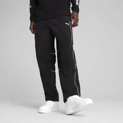 Puma Sds Relaxed Graphic Men's Track Pants In Black