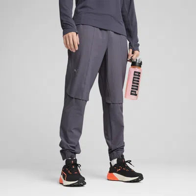 Puma M Seasons Trail Run Pant In Gray