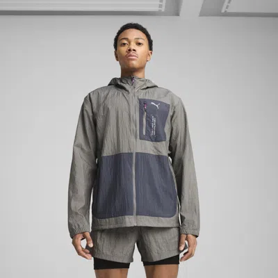 Puma Seasons Windcell Men's Jacket In Gray