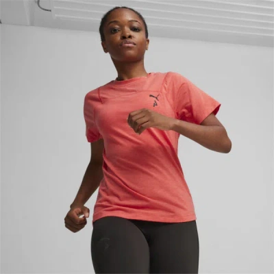 Puma Seasons Women's T-shirt In Active Red