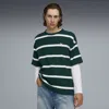 Puma Select Essentials Waffle Knit T-shirt In Green