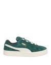 Puma Select Man Sneakers Deep Teal Size 7.5 Leather In Green