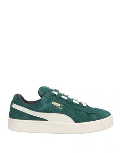 PUMA PUMA SELECT MAN SNEAKERS DEEP TEAL SIZE 9 LEATHER