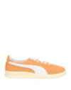 Puma Select Man Sneakers Mandarin Size 11.5 Leather In Orange