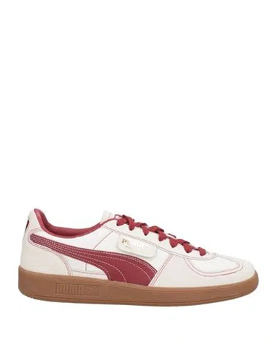 Puma Select Man Sneakers Off White Size 9 Leather, Textile Fibers In Multi