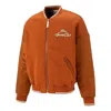 Puma Select Mmq Baseball Jacket 'brown' In Orange