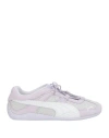 Puma Select Speedcat Go Wns Woman Sneakers Lilac Size 6 Textile Fibers, Leather In Purple