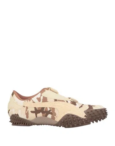 Puma Select Woman Sneakers Beige Size 7.5 Textile Fibers In Multi