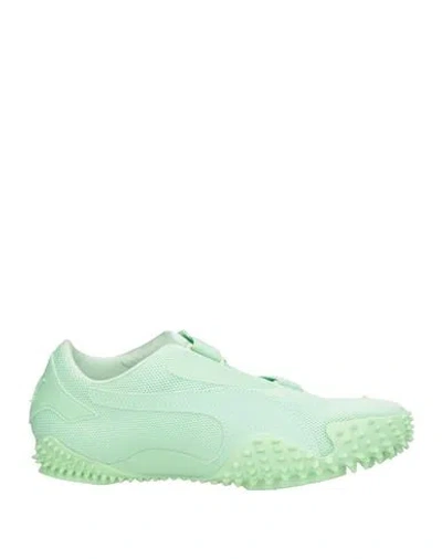 Puma Select Woman Sneakers Light Green Size 7.5 Textile Fibers In Multi