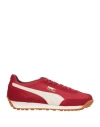 Puma Select Woman Sneakers Red Size 7.5 Leather, Textile Fibers In Red