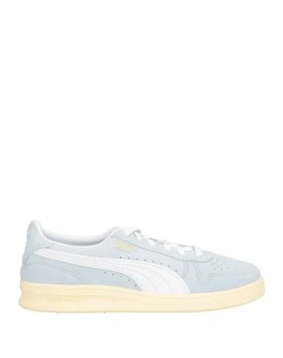 Puma Select Woman Sneakers Sky Blue Size 8.5 Leather