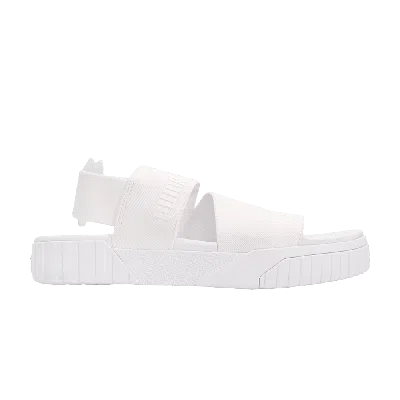 Pre-owned Puma Selena Gomez X Wmns Cali Sandal 'white'