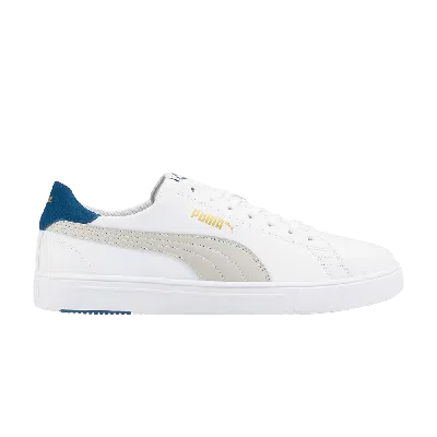 Pre-owned Puma Serve Pro Lite 'white Sailing Blue'