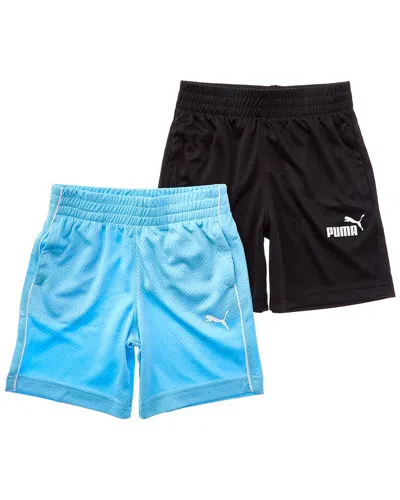Puma Kids'  Set Of 2 Short In Blue