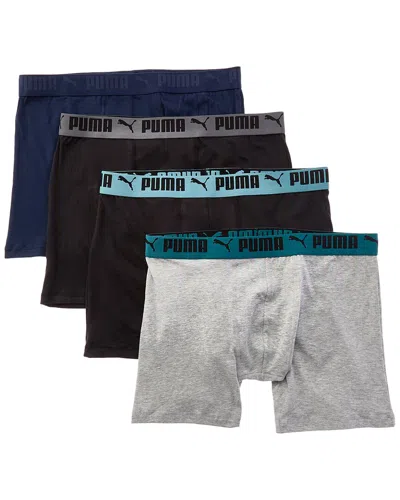 Puma Set Of 4 Boxer Brief In Multi
