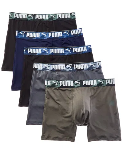Puma Set Of 5 Boxer Brief In Multi