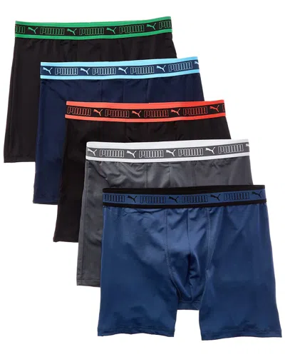 Puma Set Of 5 Boxer Brief In Multi