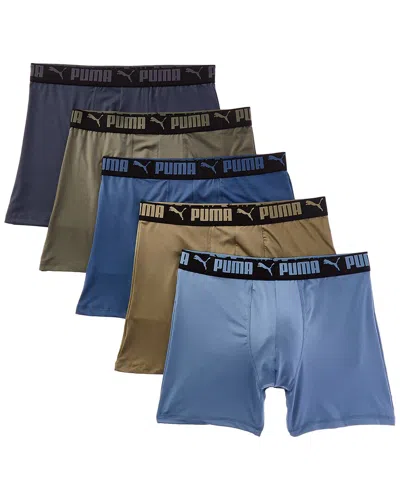 Puma Set Of 5 Boxer Brief In Multi