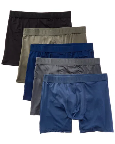 Puma Set Of 5 Performance Boxer Brief In Multi