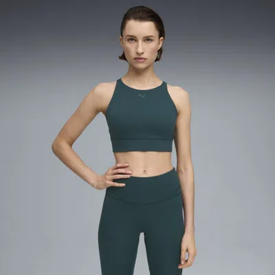 Puma Shapeluxe Hn Bra Women In Green