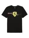 Puma Shield Graphic T-shirt In Black