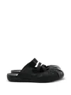 Puma Speedcat Elasticated Strap Mules In Black