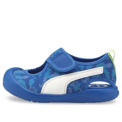 Puma Shoes Sports Sandals 'blue White' In Multi
