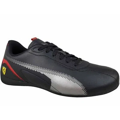 Pre-owned Puma Shoes Universal Men  Ferrari Neo Cat 2.0 30806201 Black