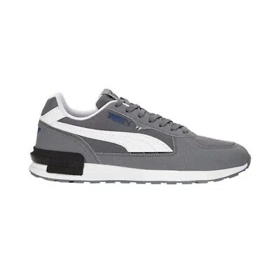 Pre-owned Puma Shoes Universal Men  Graviton 38073826 White-grey In Multicolor