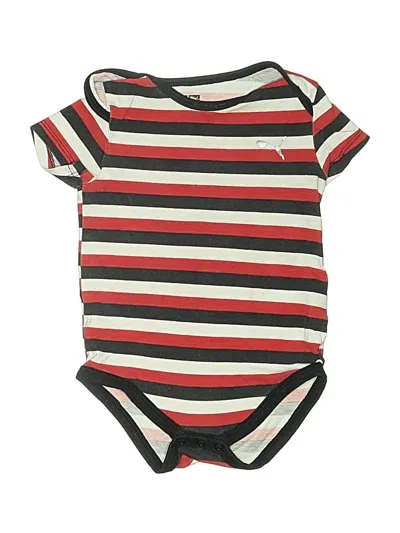 Pre-owned Puma Kids' Short Sleeve Onesie In Red