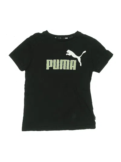 Pre-owned Puma Kids' Short Sleeve T-shirt In Black