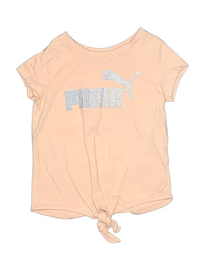 Pre-owned Puma Kids' Short Sleeve T-shirt In Brown