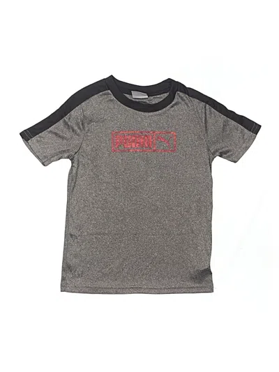 Pre-owned Puma Kids' Short Sleeve Top Gray Tops