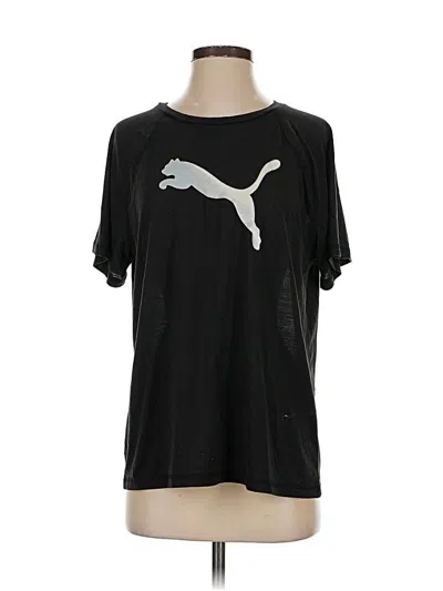 Pre-owned Puma Short Sleeve T-shirt In Black