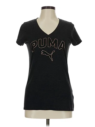 Pre-owned Puma Short Sleeve T-shirt In Black