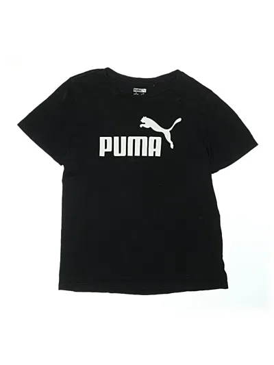 Pre-owned Puma Kids' Short Sleeve T-shirt In Black