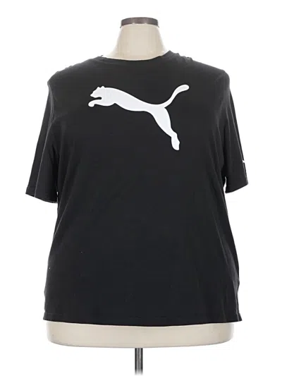 Pre-owned Puma Short Sleeve T-shirt In Black