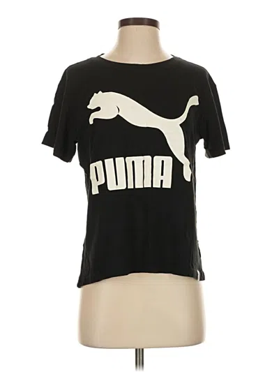Pre-owned Puma Short Sleeve T-shirt In Black