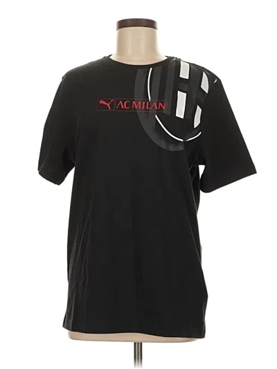 Pre-owned Puma Short Sleeve T-shirt In Black