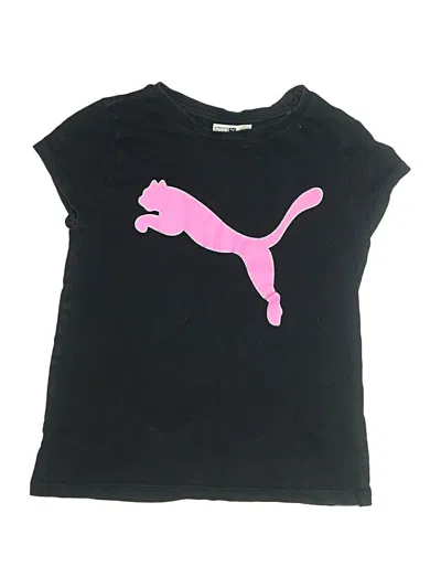 Pre-owned Puma Kids' Short Sleeve T-shirt In Black