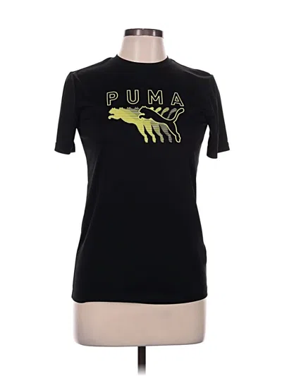Pre-owned Puma Short Sleeve T-shirt In Black