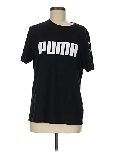 Pre-owned Puma Short Sleeve T-shirt In Black