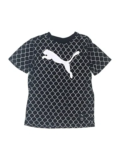 Pre-owned Puma Kids' Short Sleeve T-shirt In Black