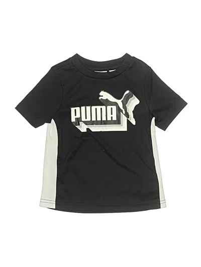 Pre-owned Puma Kids' Short Sleeve T-shirt In Black