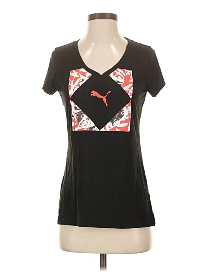 Pre-owned Puma Short Sleeve T-shirt In Black
