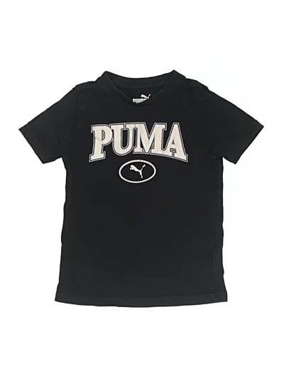 Pre-owned Puma Kids' Short Sleeve T-shirt In Black