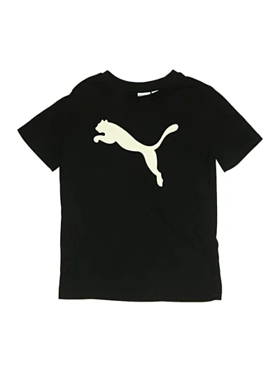 Pre-owned Puma Kids' Short Sleeve T-shirt In Black