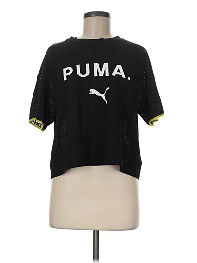 Pre-owned Puma Short Sleeve T-shirt In Black