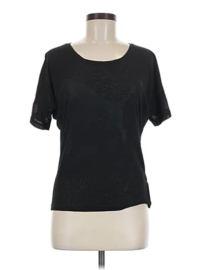Pre-owned Puma Short Sleeve T-shirt In Black